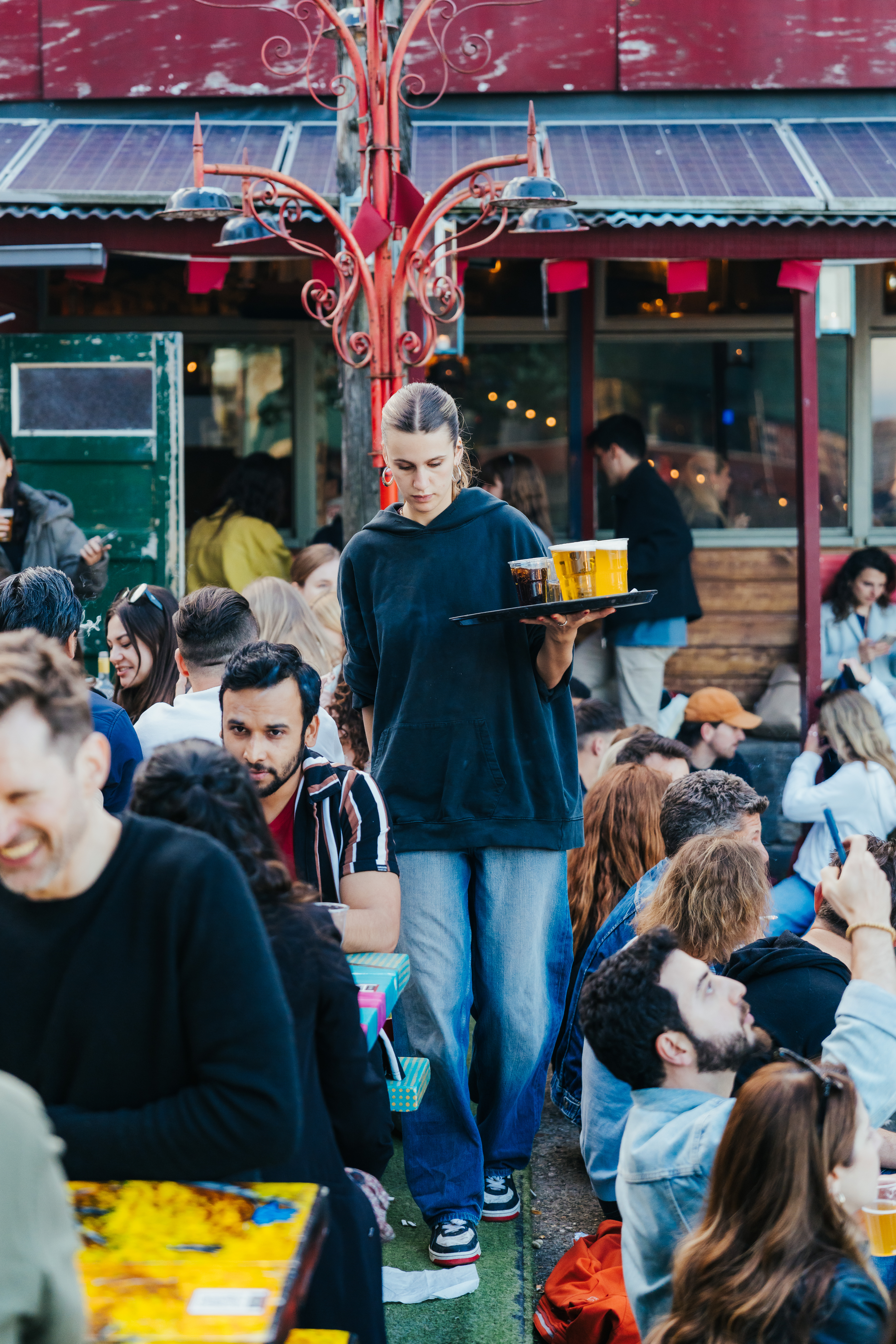 Bar, bediening en runners